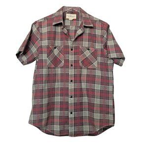 Ralph Lauren Denim and Supply Shirt Men’s Large Short Sleeve Plaid Button Down